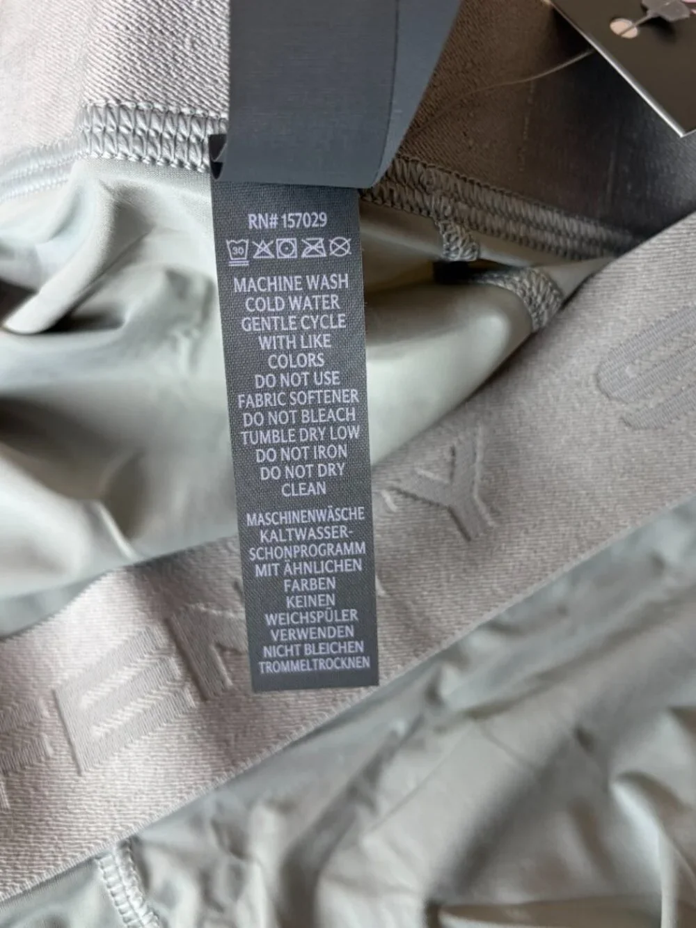 New Savage x Fenty Shadow Fit Boxer Briefs Gray Size M